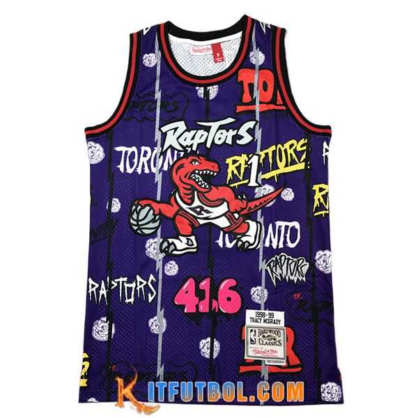 Camisetas NBA Toronto Raptors (McGRADY #1) 2024/25 Violeta