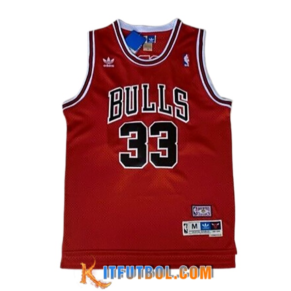 Camisetas NBA Chicago Bulls (PIPPEN #33) 2024/25 Rojo