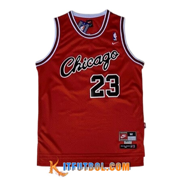 Camisetas NBA Chicago Bulls (JORDAN #23) 2024/25 Rojo -02