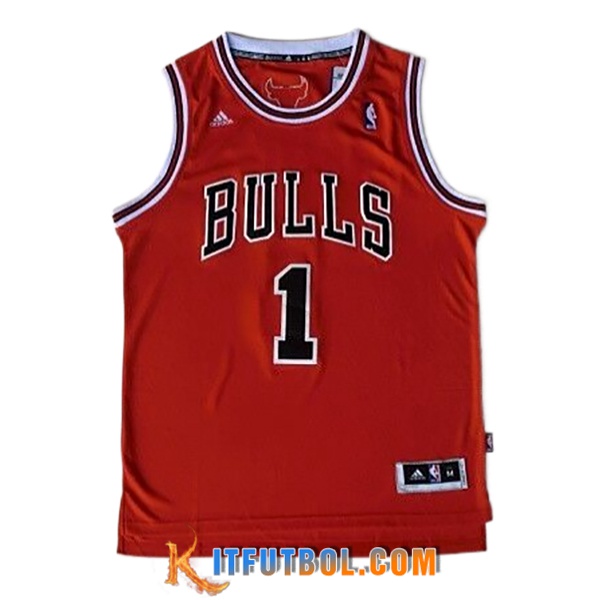 Camisetas NBA Chicago Bulls (Rosa #1) 2024/25 Rojo