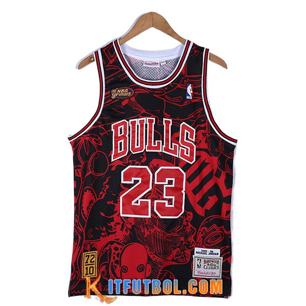 Camisetas NBA Chicago Bulls (JORDAN #23) 2024/25 Rojo/Negro