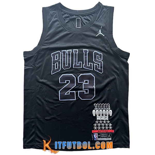Camisetas NBA Chicago Bulls (JORDAN #23) 2024/25 Negro -02