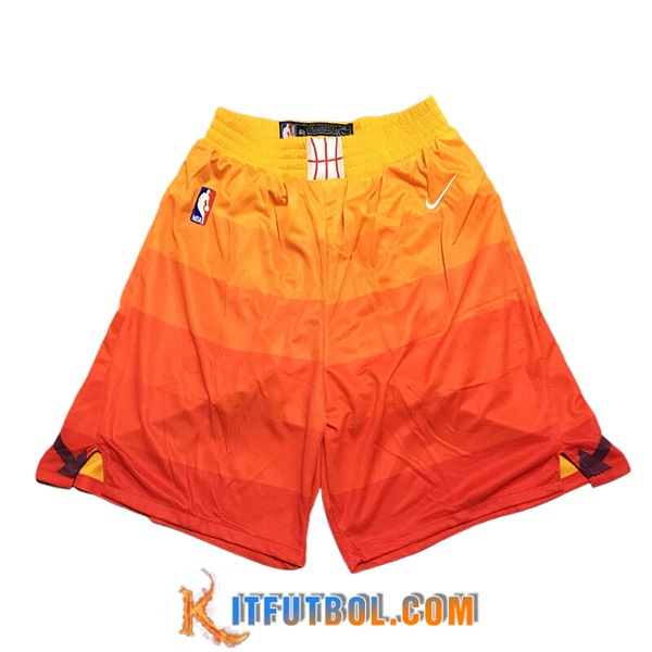 Cortos NBA Utah Jazz 2024/25 Naranja