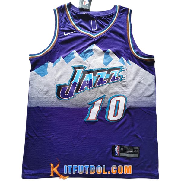 Camisetas NBA Utah Jazz (CONLEY #10) 2024/25 Violeta/Blanco