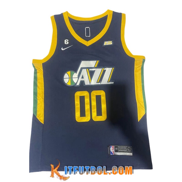 Camisetas NBA Utah Jazz (CLARKSON #00) 2024/25 Gris/Amarillo