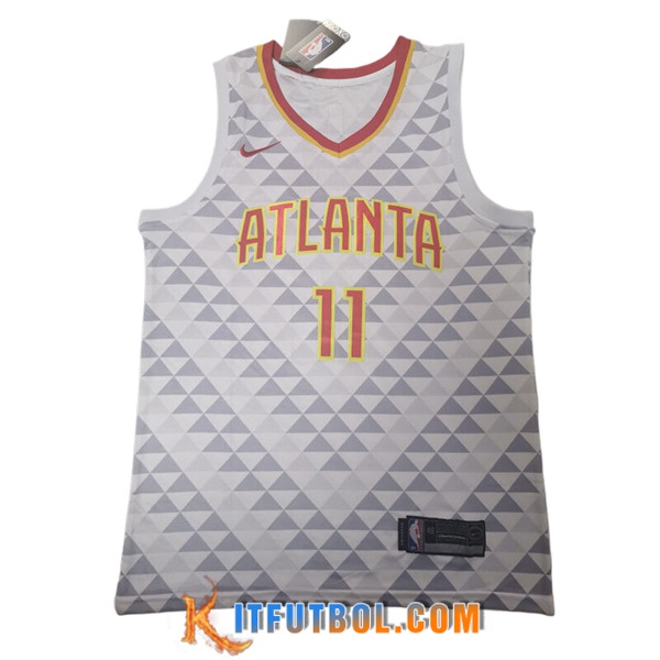 Camisetas NBA Atlanta Hawks (YOUNG #11) 2024/25 Blanco