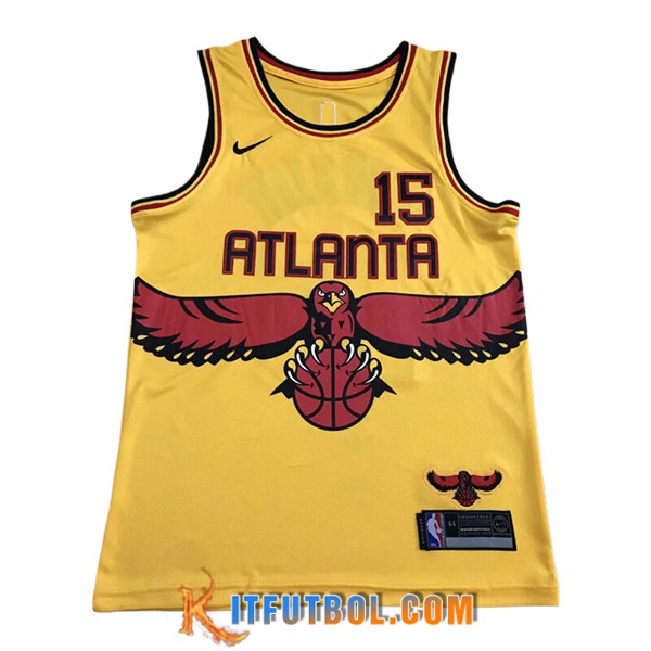 Camisetas NBA Atlanta Hawks (ANTHIOY #15) 2024/25 Amarillo