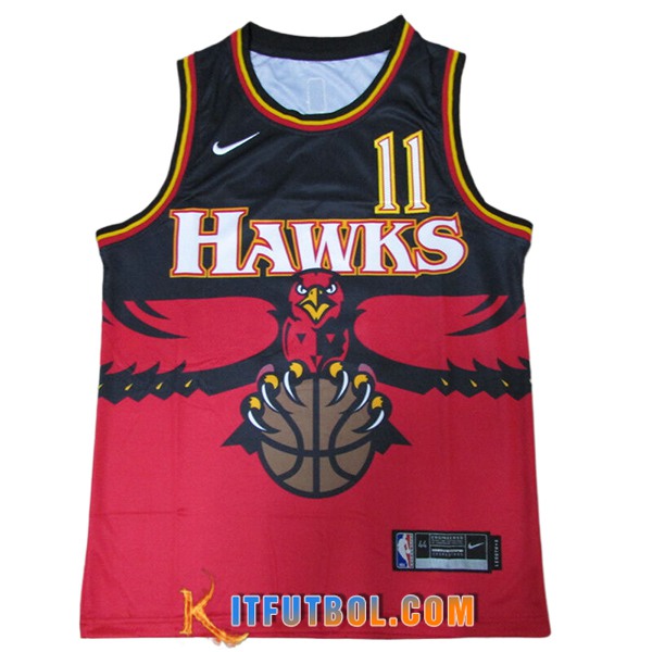 Camisetas NBA Atlanta Hawks (YOUNG #11) 2024/25 Rojo/Negro
