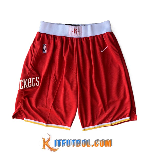 Cortos NBA Houston Rockets 2024/25 Rojo