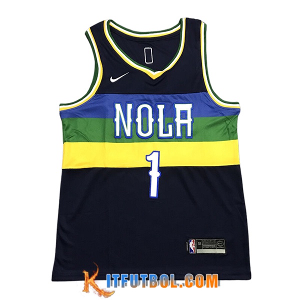 Camisetas NBA San New Orleans Pelicans (WILLIAMSON #1) 2024/25 Negro
