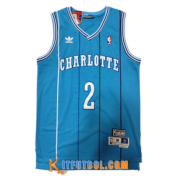 Camisetas NBA Charlotte Hornets (JOHNSON #2) 2024/25 Azul