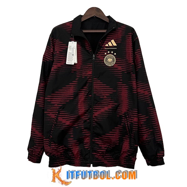 Rompevientos Alemania Rojo/Negro 2024/2025
