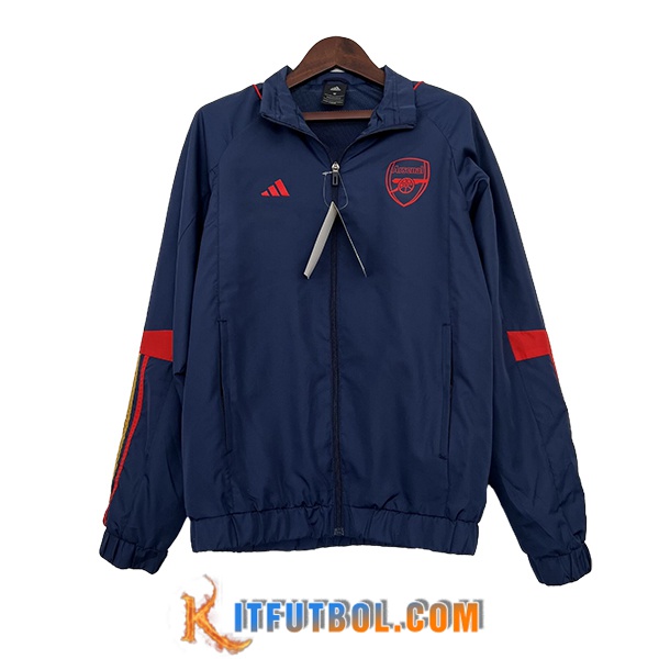 Rompevientos Arsenal Azul/Rojo 2024/2025 -02