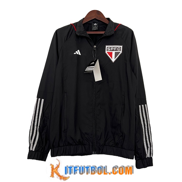 Rompevientos Sao Paulo FC Negro 2024/2025 -02