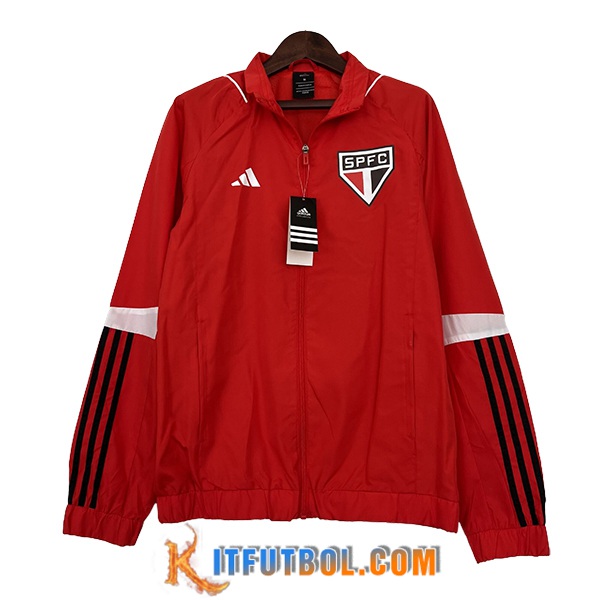 Rompevientos Sao Paulo FC Rojo 2024/2025