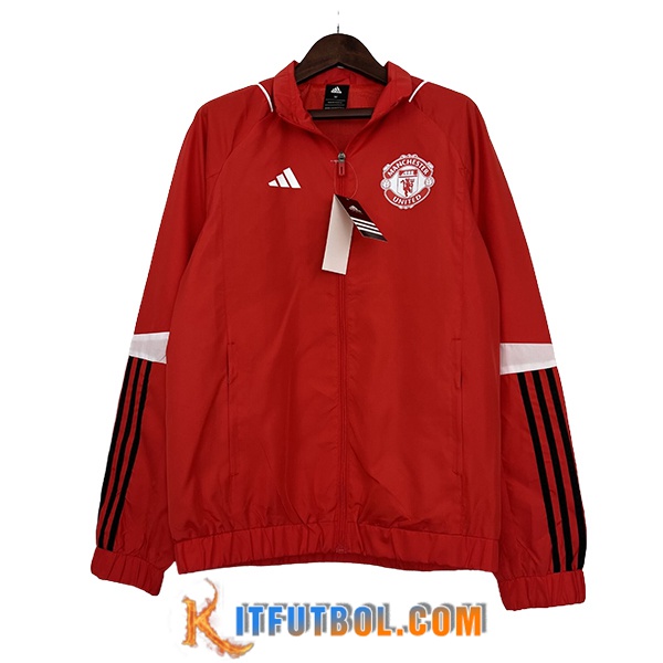 Rompevientos Manchester United Rojo 2024/2025