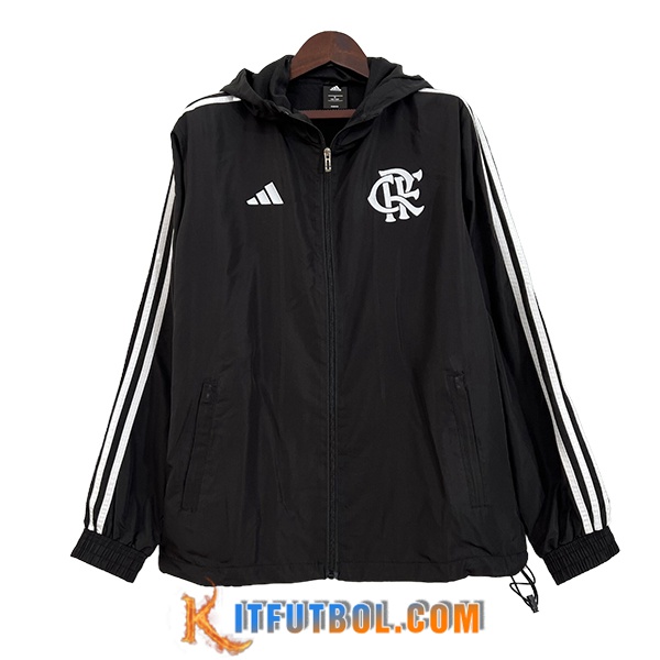 Rompevientos Flamengo Negro 2024/2025 -03