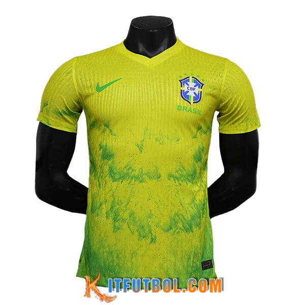 Camiseta Equipo Nacional Brasil Special Edition Amarillo 2024/2025