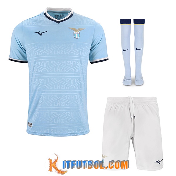 Camisetas Futbol Lazio Primera (Cortos + Calcetines) 2024/2025