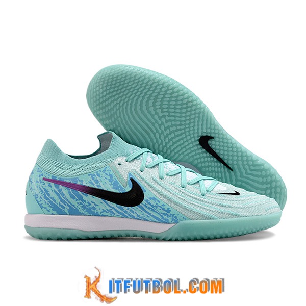 Nike Botas De Fútbol Phantom GX II Elite IC Verde/Negro
