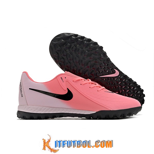 Nike Botas De Fútbol Phantom GX II ACAD LV8 TF Rosa/Negro