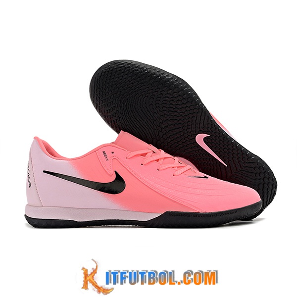 Nike Botas De Fútbol Phantom GX II ACAD LV8 IC Rosa/Negro