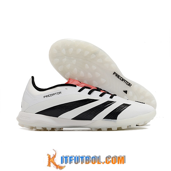 Adidas Botas De Fútbol PREDATOR 24 ELITE TF BOOTS39 Blanco/Negro