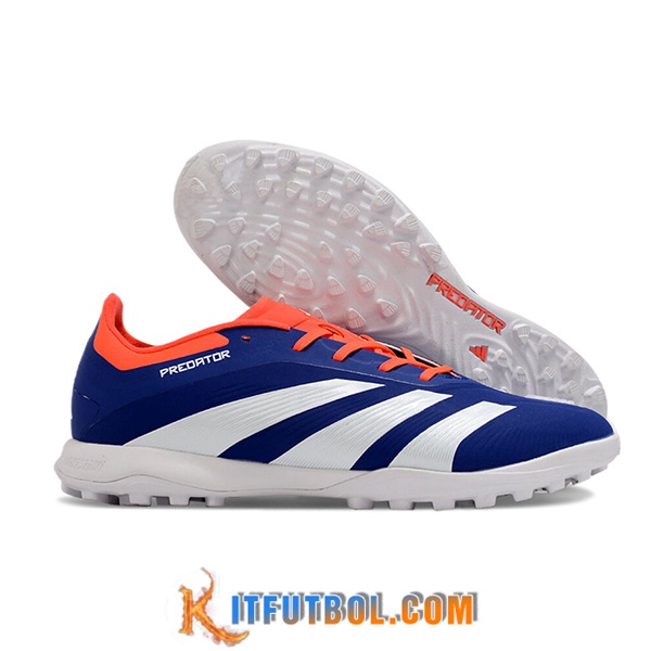 Adidas Botas De Fútbol PREDATOR 24 ELITE TF BOOTS39 Azul/Blanco/Naranja