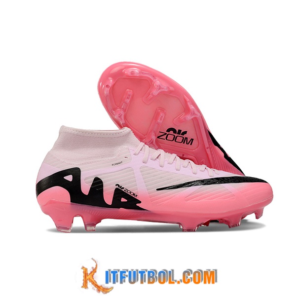 Nike Botas De Fútbol Air Zoom Mercurial Superfly IX Academy FG Rosa/Negro