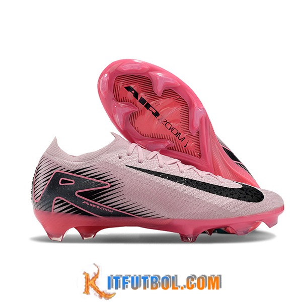 Nike Botas De Fútbol AIR Zoom Mercurial Vapor 16 Elite XXV FG Rosa/Negro