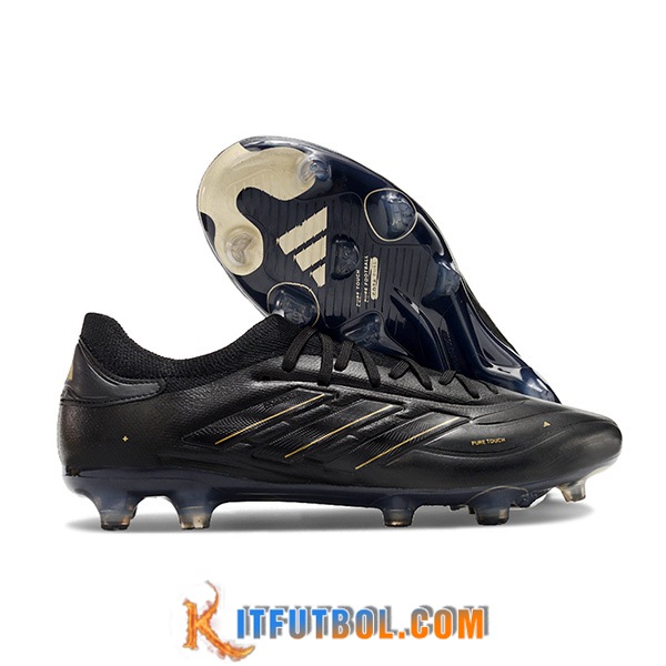 Copa Botas De Fútbol PURE II+ FG BOOTS Negro