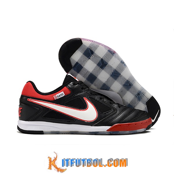 Nike Botas De Fútbol Supreme x Nike SB Gato Negro/Blanco/Rojo