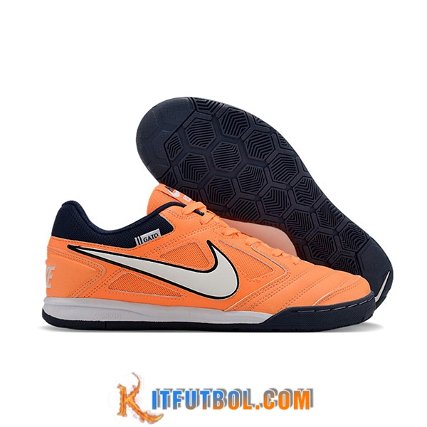 Nike Botas De Fútbol Supreme x Nike SB Gato Naranja/Blanco