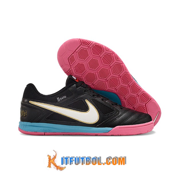 Nike Botas De Fútbol Supreme x Nike SB Gato Negro/Blanco