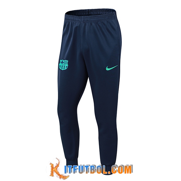 Pantalon Entrenamiento FC Barcelona Azul/Verde 2024/2025