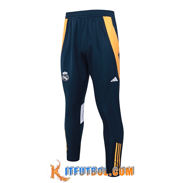 Pantalon Entrenamiento Real Madrid Azul/Amarillo 2024/2025