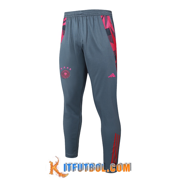Pantalon Entrenamiento Alemania Gris/Rosa 2024/2025