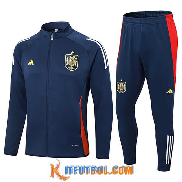 Chandal Equipos De Futbol Chaquetas España azul real 2024/2025