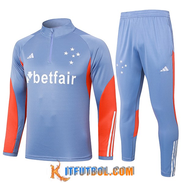 Chandal Equipos De Futbol Cruzeiro Gris/Naranja 2024/2025