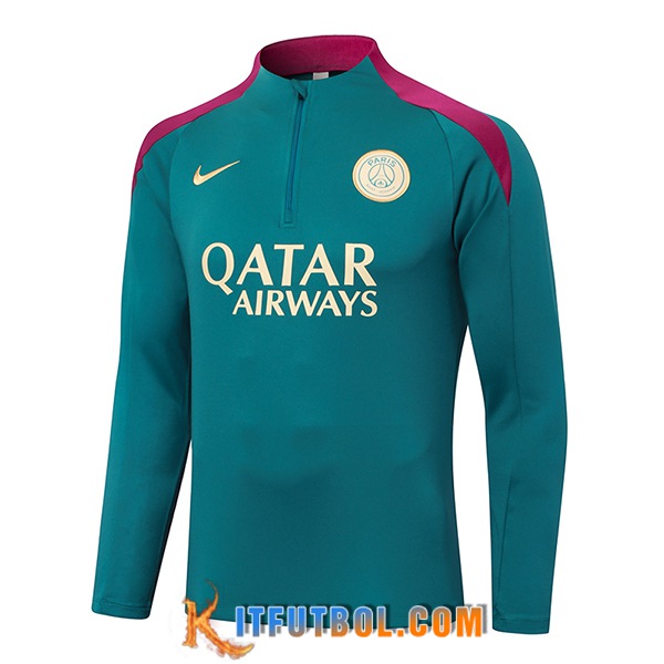 Sudadera De Entrenamiento PSG Azul/Violeta 2024/2025
