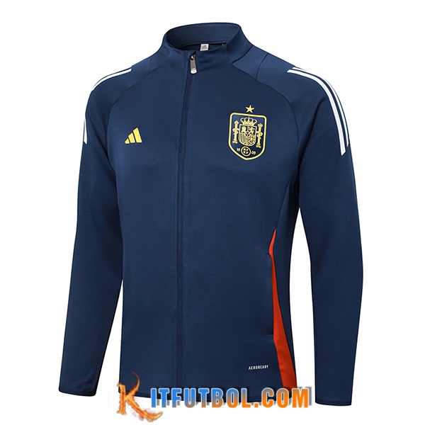 Chaquetas Futbol España azul real 2024/2025