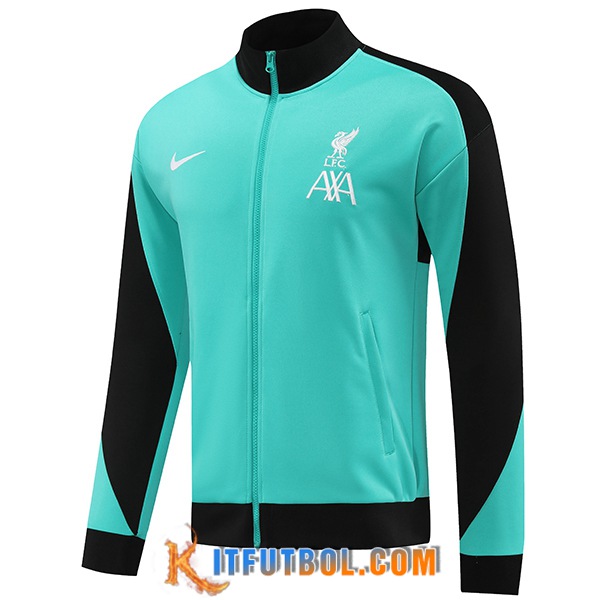 Chaquetas Futbol FC Liverpool Verde/Negro 2024/2025