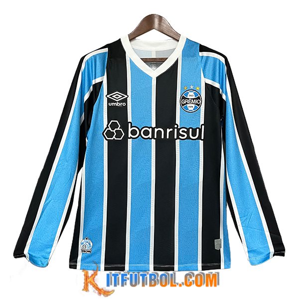 Camisetas De Futbol Gremio Primera Manga Largas 2024/2025