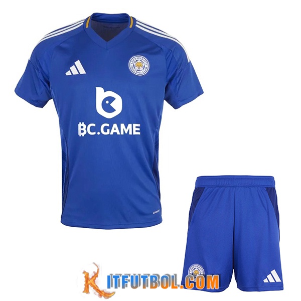 Nueva Camisetas De Futbol Leicester City Ninos Primera 2024/2025