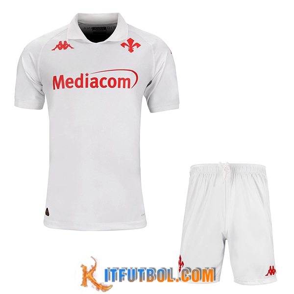 Nueva Camisetas De Futbol ACF Fiorentina Ninos Segunda 2024/2025