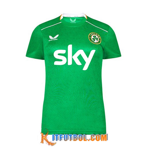 Camisetas De Futbol Irlanda Mujer Primera 2024/2025