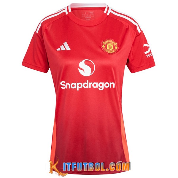Camisetas De Futbol Manchester United Mujer Primera 2024/2025