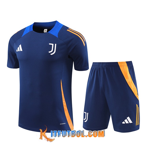 Camiseta Entrenamiento Juventus Azul/Naranja 2024/2025
