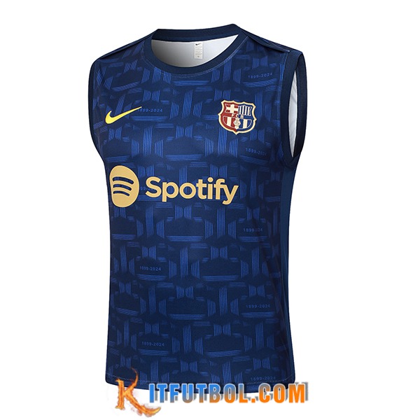 Chalecos De Futbol FC Barcelona azul real 2024/2025