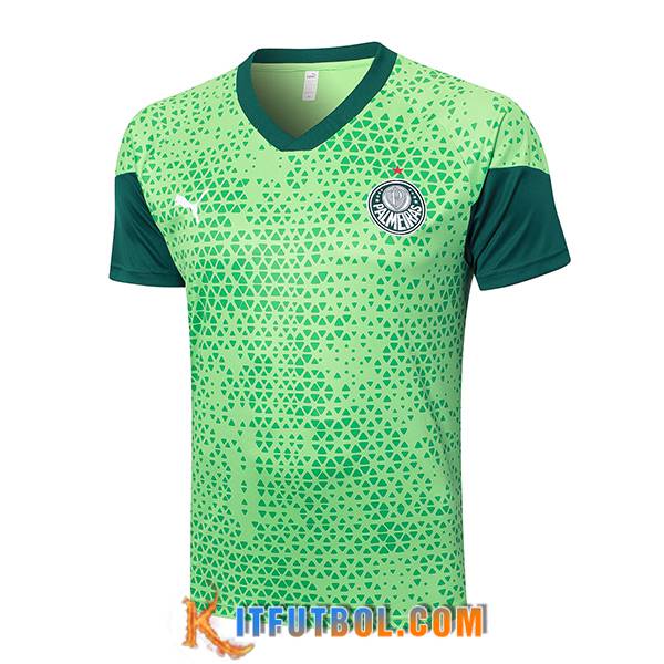Camiseta Entrenamiento Palmeiras Verde 2024/2025 -05